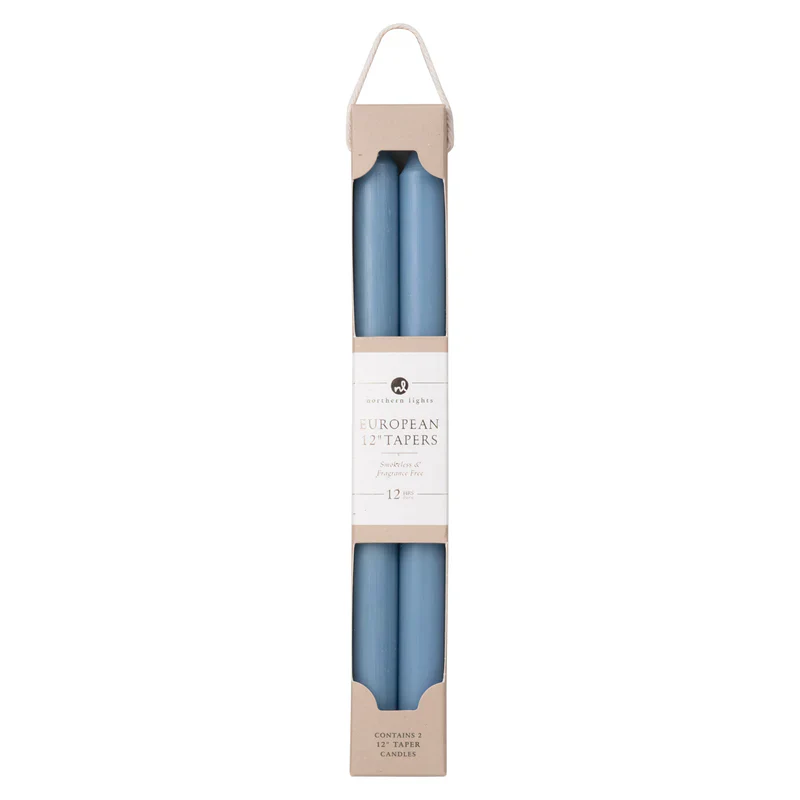Northern Lights Candles - Prairie Blue Tapers - Image 2