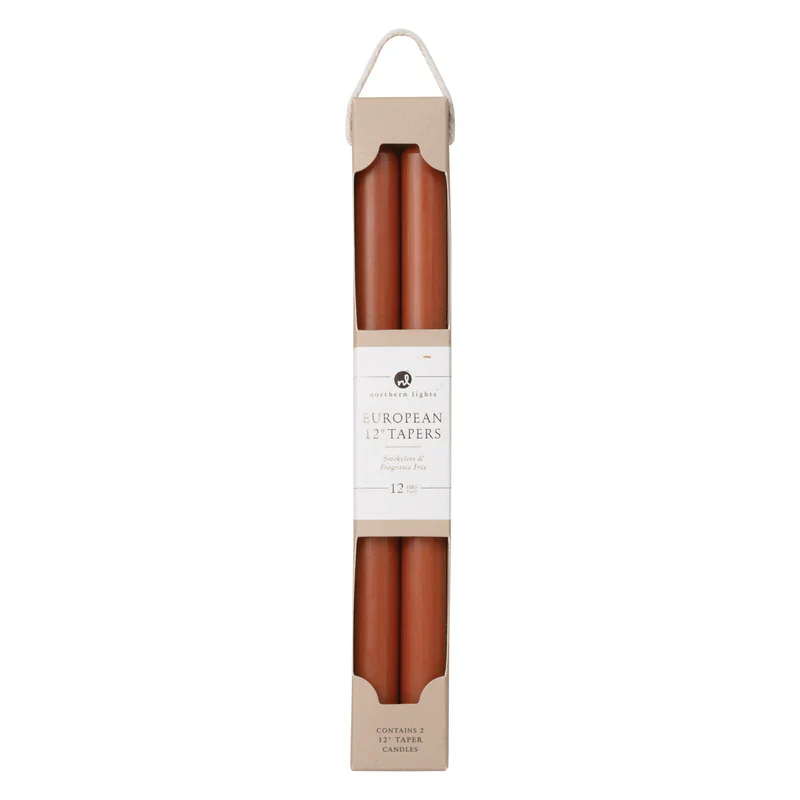 Northern Lights Candles - Terracotta Tapers - Image 2