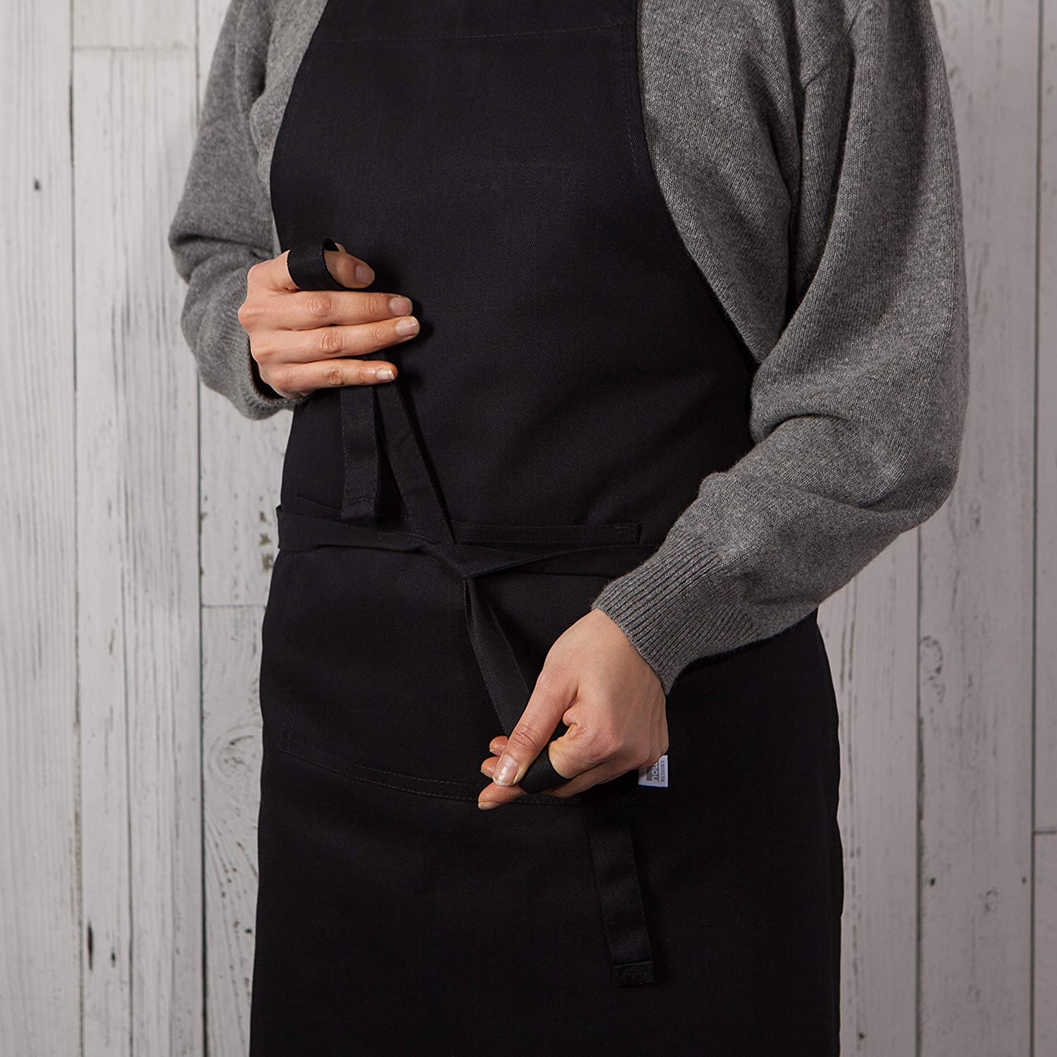 Danica - Chef Apron, Black - Image 3