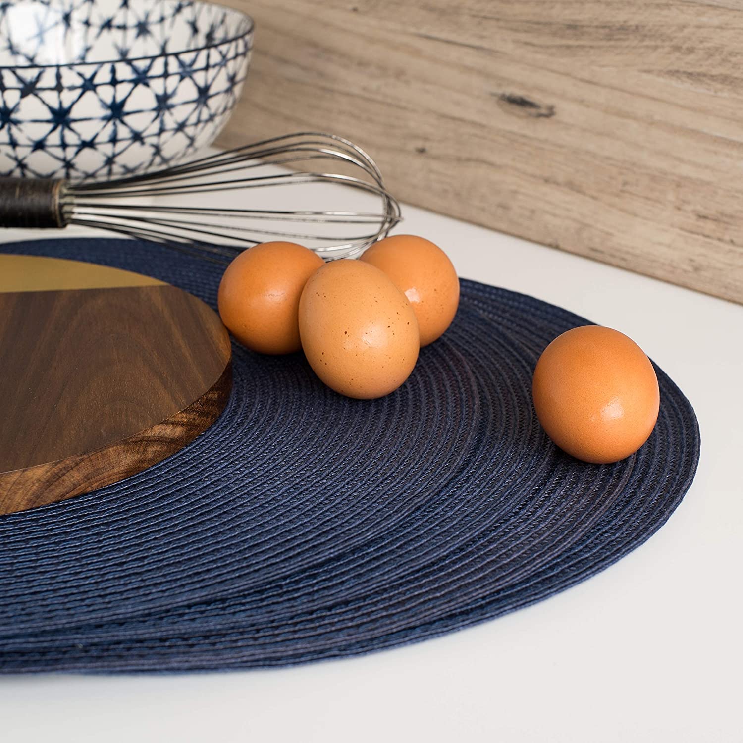 Danica - Disko Placemat, Indigo - Image 2
