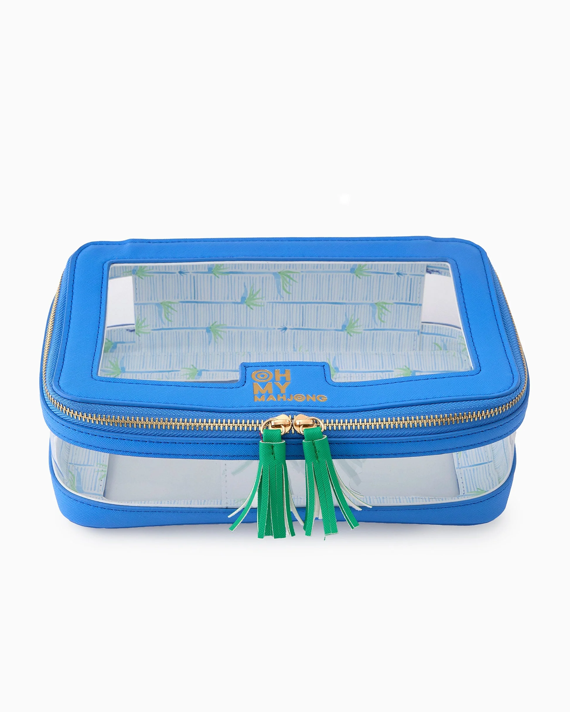 Oh My Mahjong - Blue Tile Storage Bag
