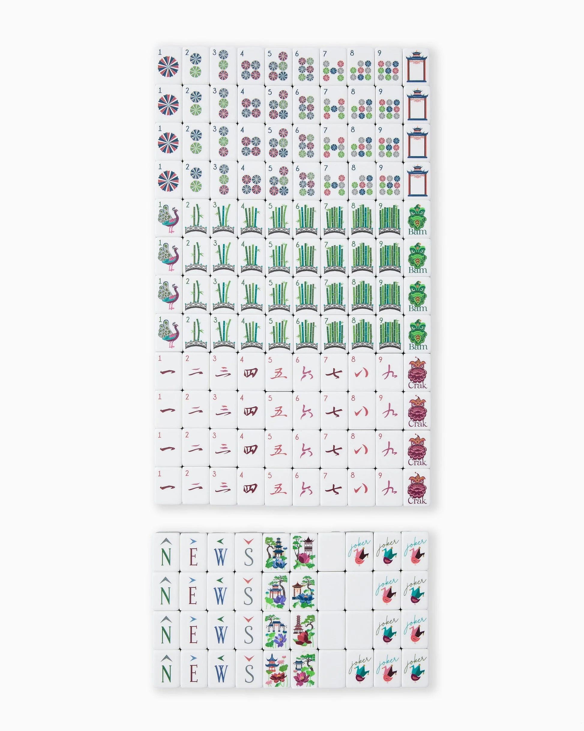 Oh My Mahjong - Gatsby Mahjong Tiles - Image 2