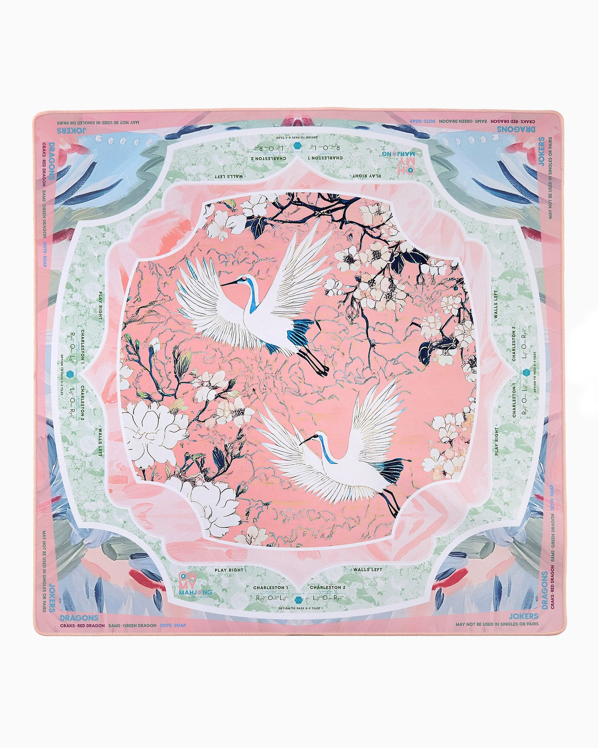 Oh My Mahjong - Heron Mahjong Mat in Tube