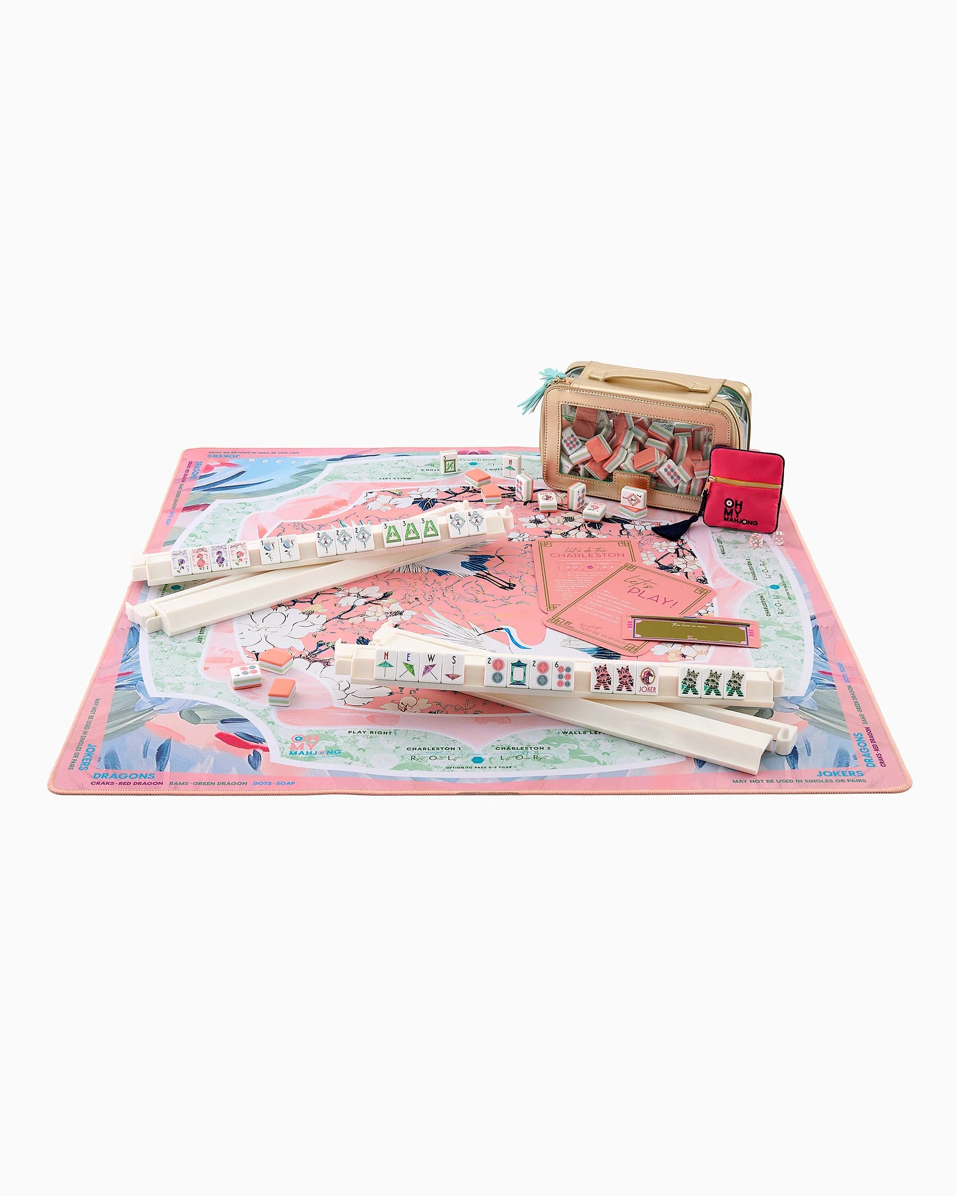 Oh My Mahjong - Heron Mahjong Mat in Tube - Image 3