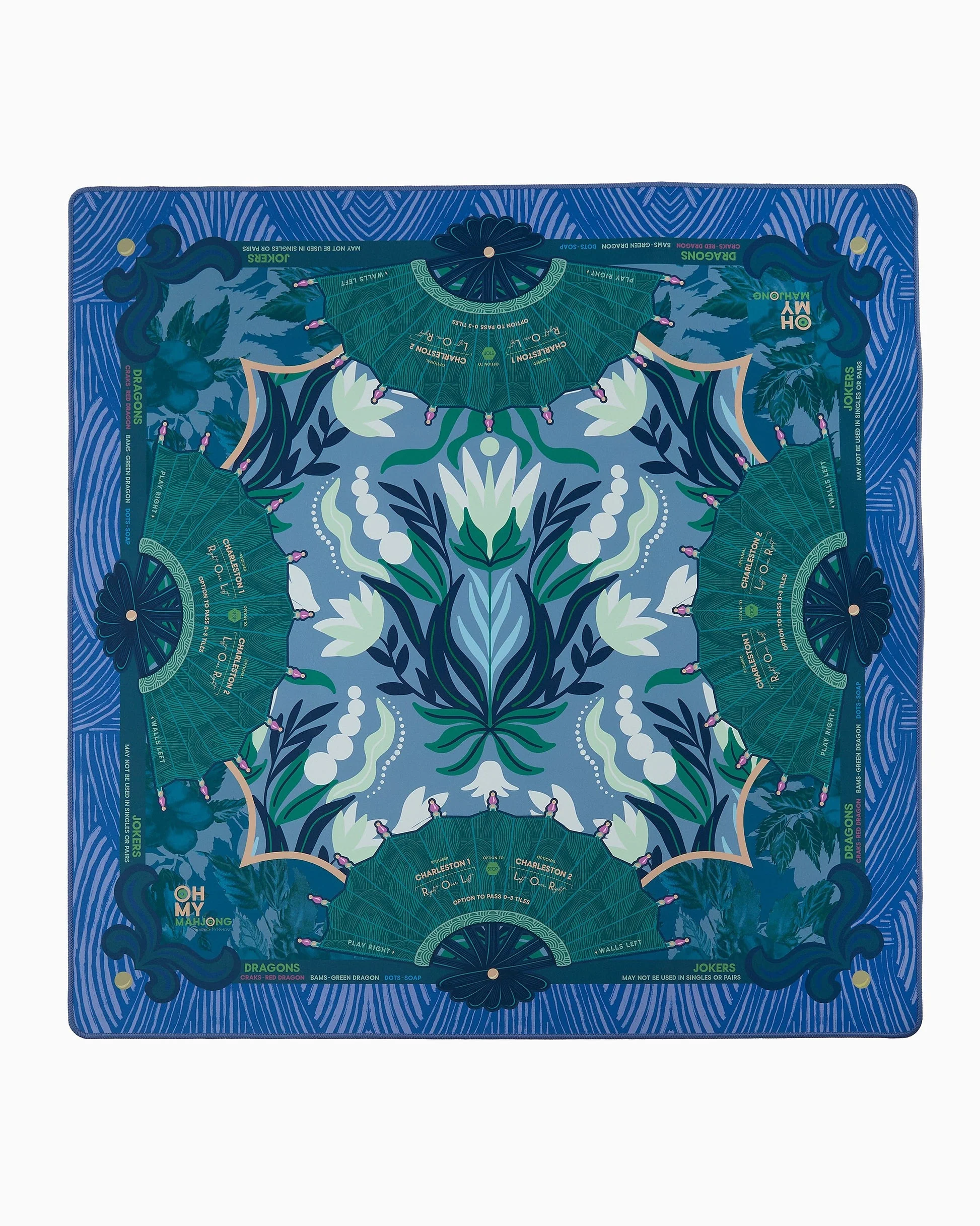 Oh My Mahjong - Jade Mahjong Mat in Tube