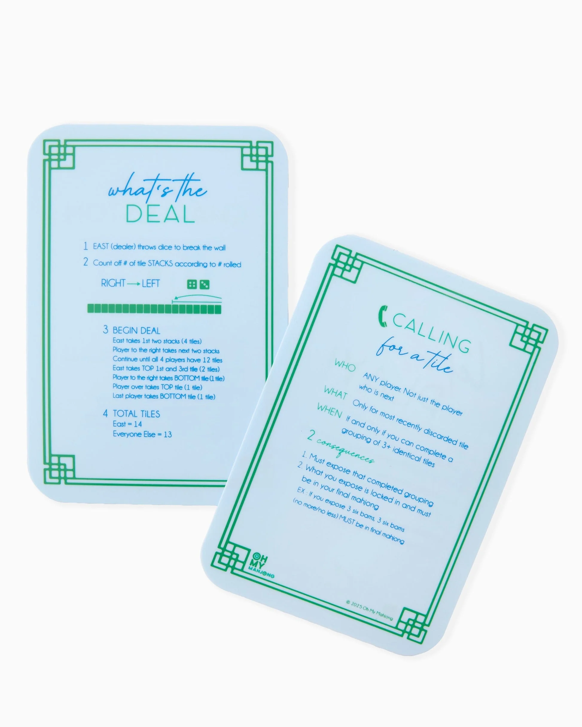 Oh My Mahjong - Light Blue Shuffler - Image 2