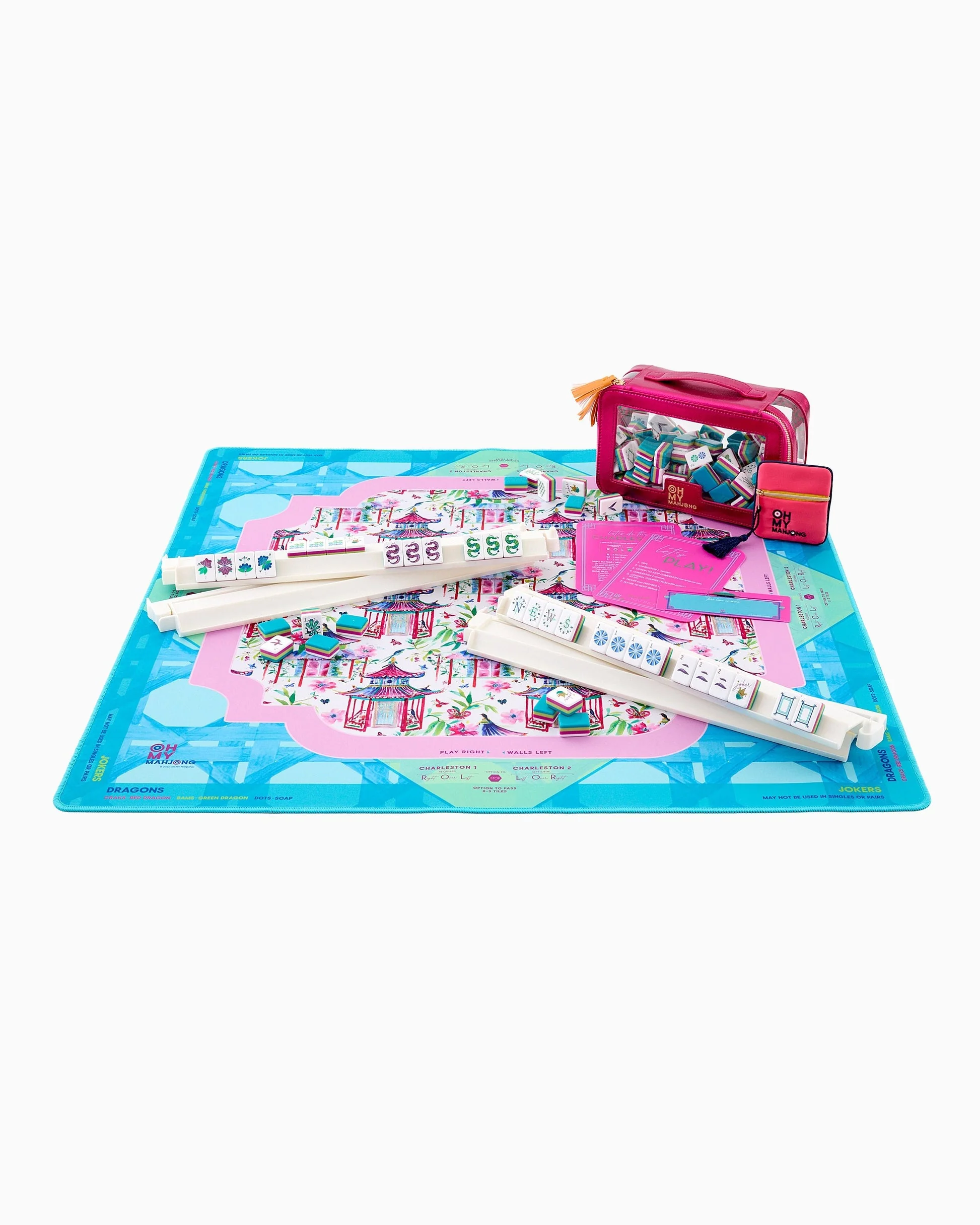 Oh My Mahjong - Lorelei Mahjong Mat in Tube - Image 3