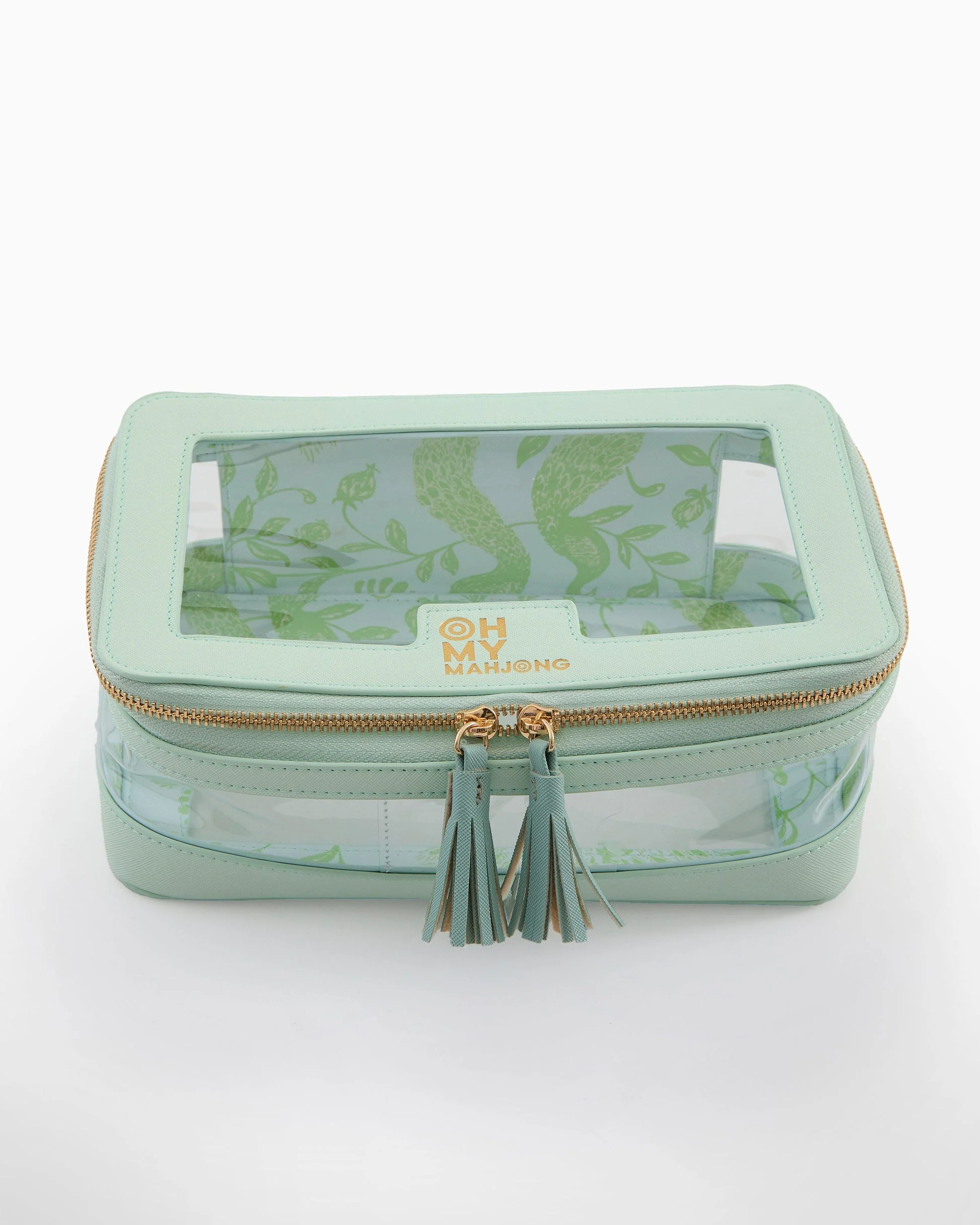 Oh My Mahjong - Mint Tile Storage Bag