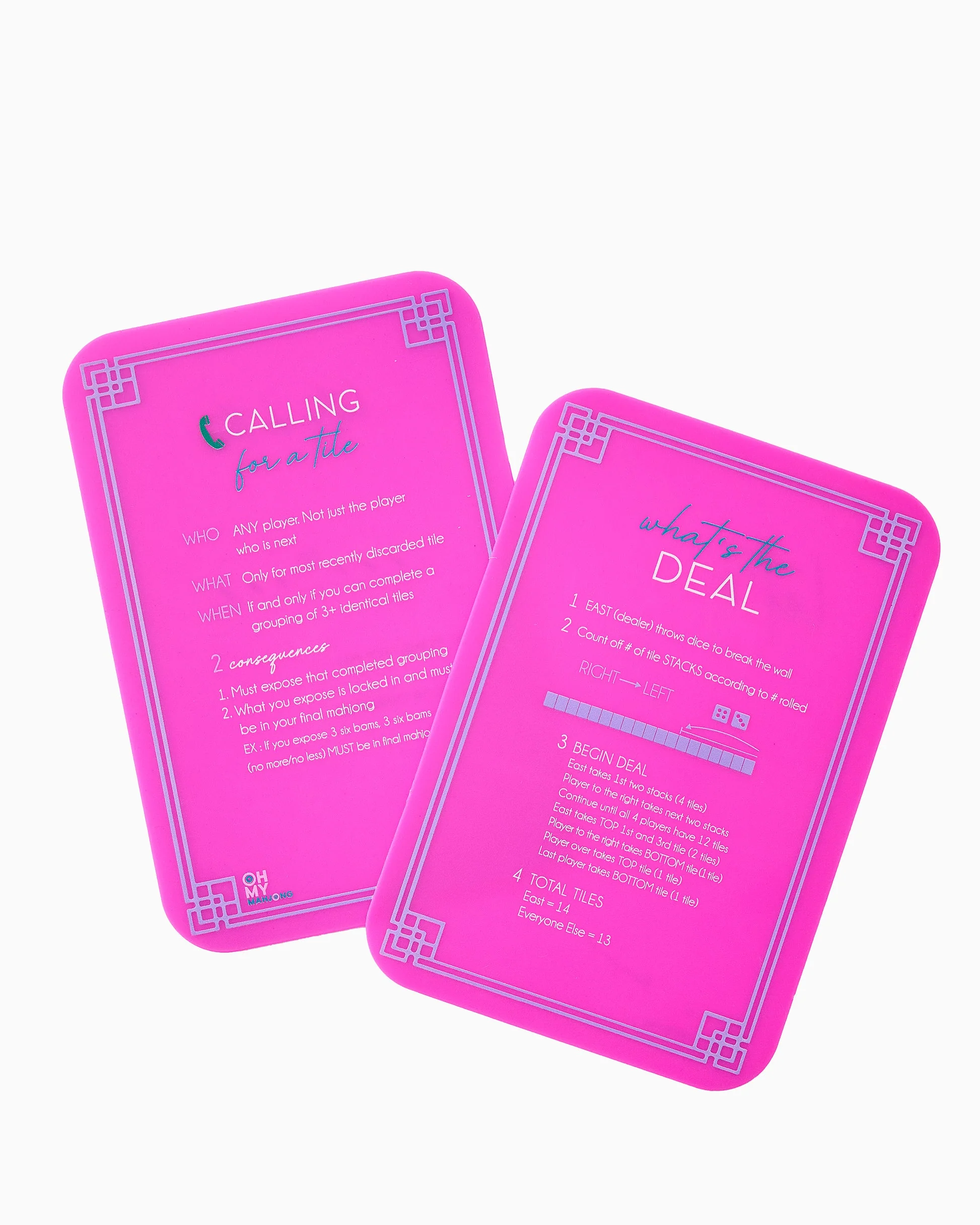Oh My Mahjong - Pink Tile Shufflers - Image 2