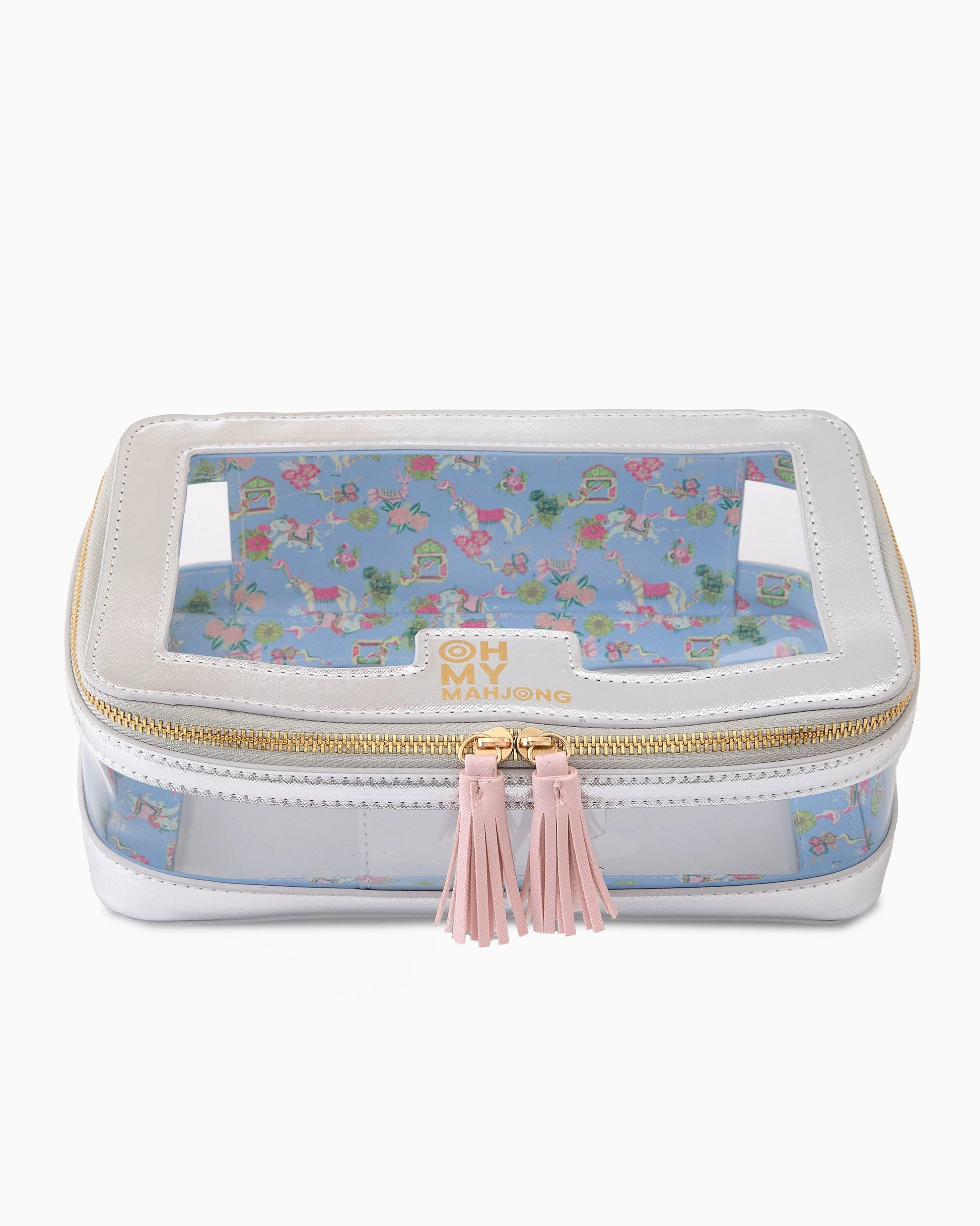 Oh My Mahjong - Silver Tile Storage Bag