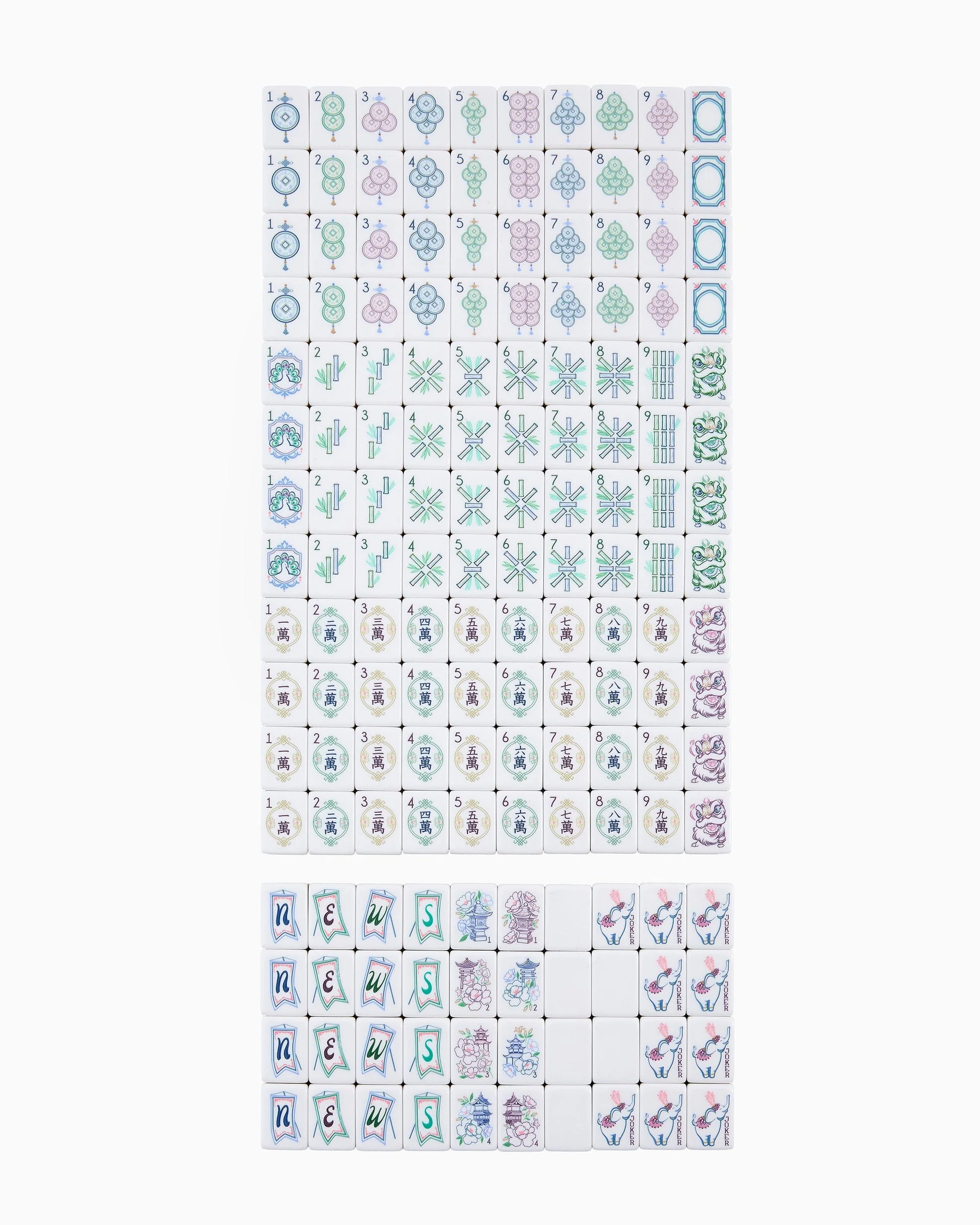 Oh My Mahjong - Willow Mahjong Tiles - Image 2