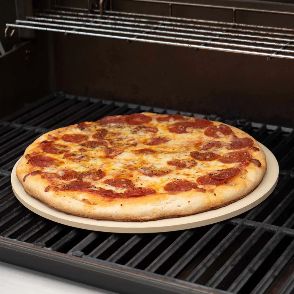 Old Stone Pizza Kitchen - Round Pizza Stone - Image 3