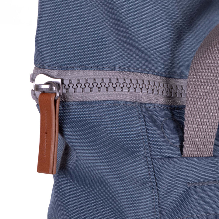 Ori London - Large Finchley A Backpack, Airforce Recycled Canvas - Image 7
