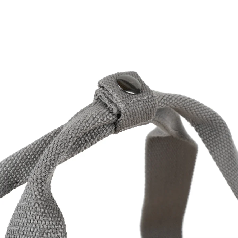 Ori London - Gatwick Duffle, Pewter Recycled Canvas - Image 6