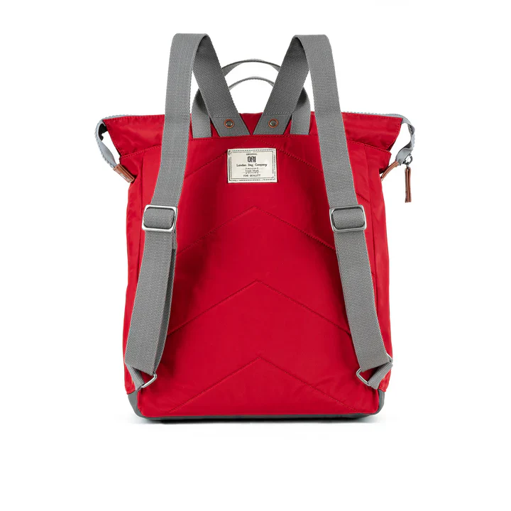 Ori London - Large Bantry B Backpack, Cranberry Recycled Nylon - Image 3