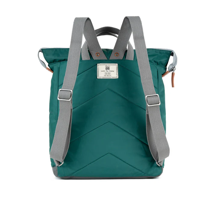 Ori London - Large Bantry B Backpack, Teal Recycled Nylon - Image 3