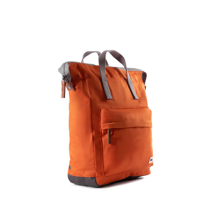 Ori London - Medium Bantry B Backpack, Burnt Orange Recycled Nylon - Image 2