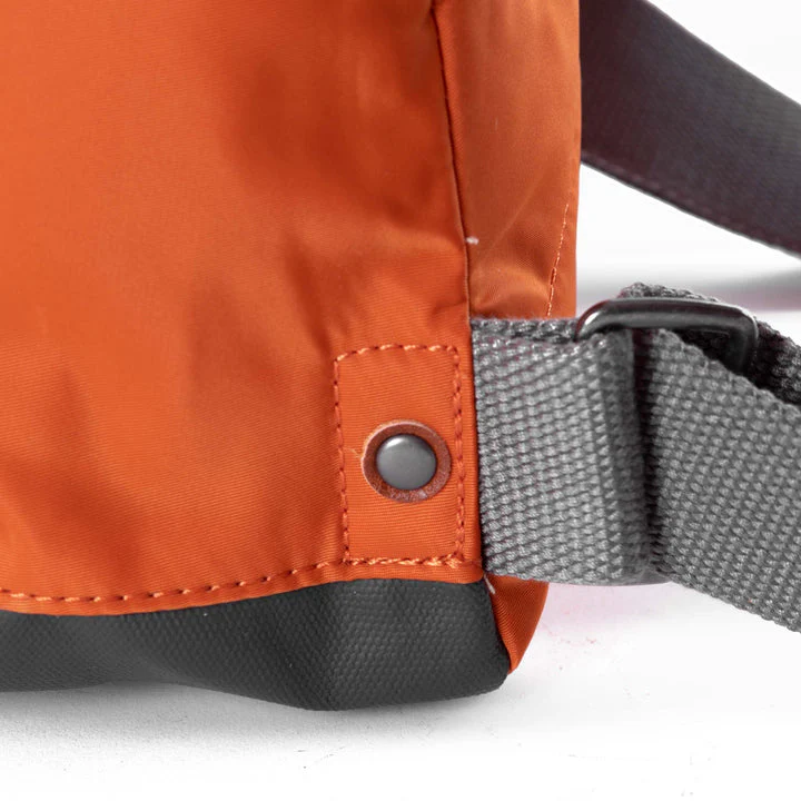 Ori London - Medium Bantry B Backpack, Burnt Orange Recycled Nylon - Image 4