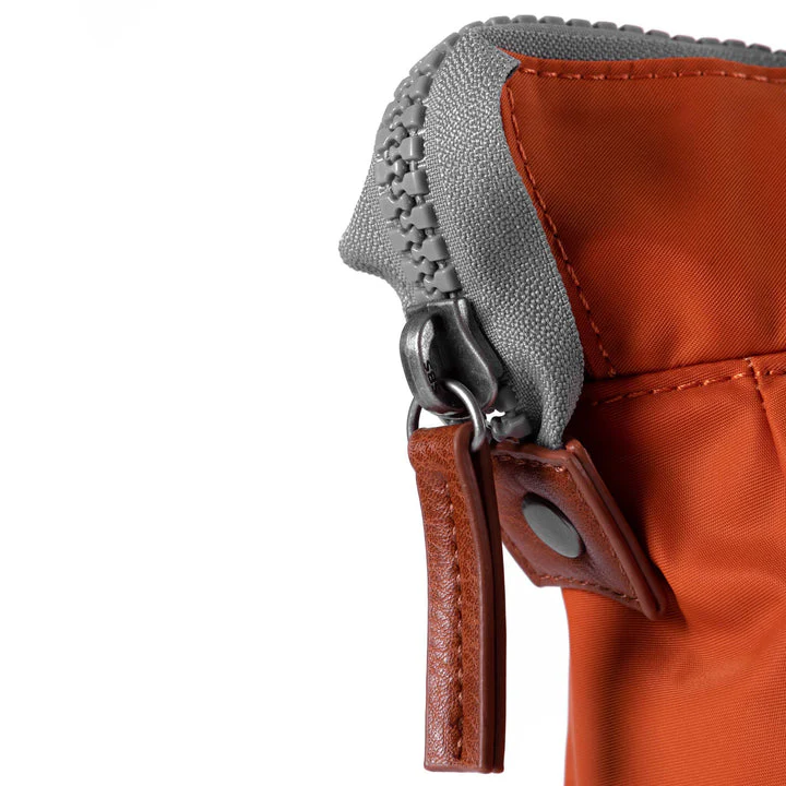 Ori London - Medium Bantry B Backpack, Burnt Orange Recycled Nylon - Image 6