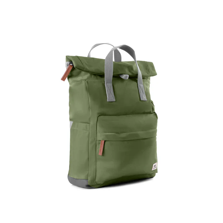 Ori London - Medium Canfield B Backpack, Avocado Recycled Nylon - Image 2