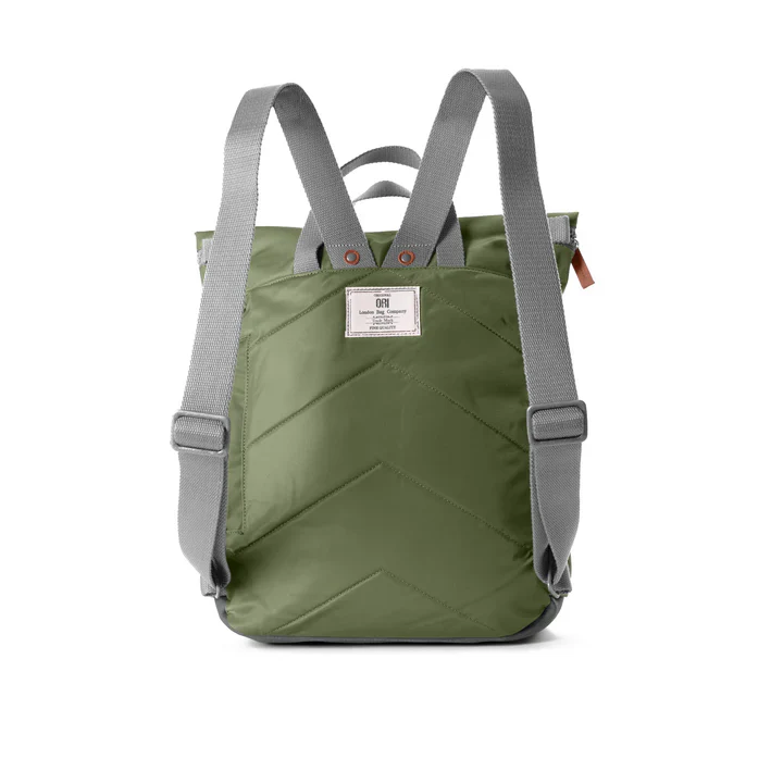 Ori London - Medium Canfield B Backpack, Avocado Recycled Nylon - Image 3