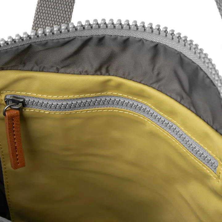 Ori London - Medium Canfield B Backpack, Bamboo Recycled Nylon - Image 5
