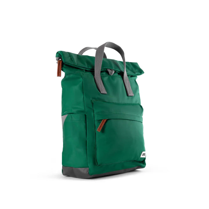 Ori London - Medium Canfield B Backpack, Emerald Recycled Nylon - Image 2