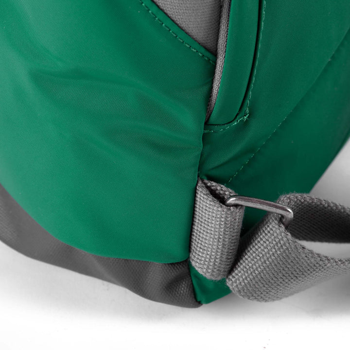Ori London - Medium Canfield B Backpack, Emerald Recycled Nylon - Image 4