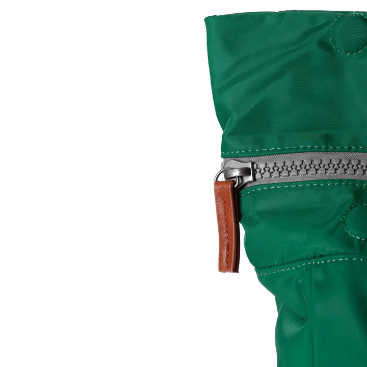 Ori London - Medium Canfield B Backpack, Emerald Recycled Nylon - Image 7