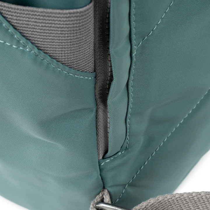 Ori London - Medium Canfield B Backpack, Spearmint Recycled Nylon - Image 7