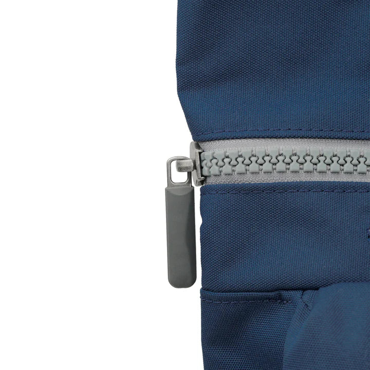 Ori London - Medium Richmond Backpack, Deep Blue Recycled Canvas - Image 3