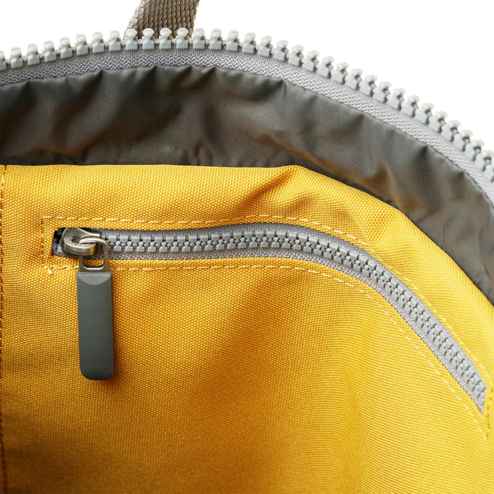 Ori London - Medium Richmond Backpack, Flax Recycled Canvas - Image 4