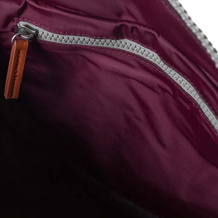 Ori London - Small Bantry B Backpack, Plum Recycled Nylon - Image 4
