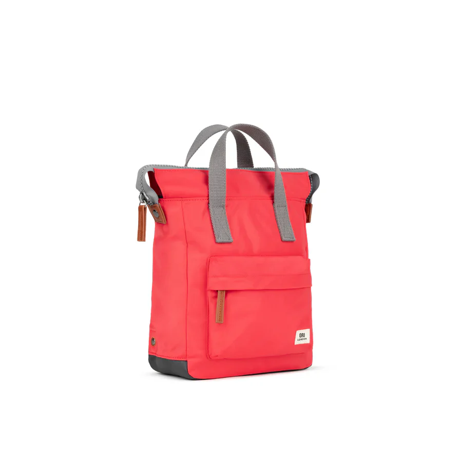 Ori London - Small Bantry B Backpack, Poppy Recycled Nylon - Image 2