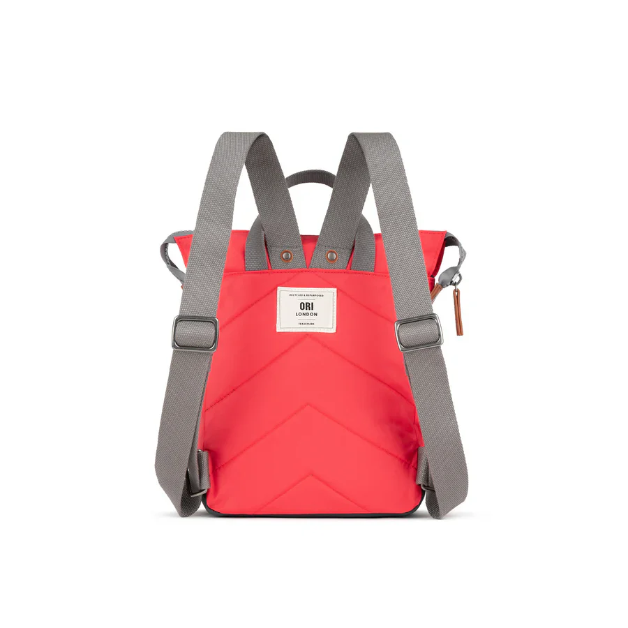 Ori London - Small Bantry B Backpack, Poppy Recycled Nylon - Image 3