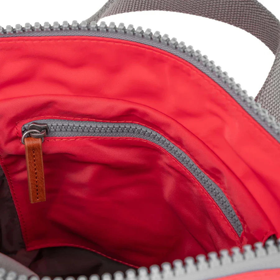 Ori London - Small Bantry B Backpack, Poppy Recycled Nylon - Image 4