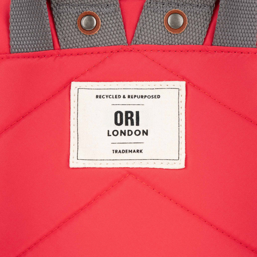 Ori London - Small Bantry B Backpack, Poppy Recycled Nylon - Image 7