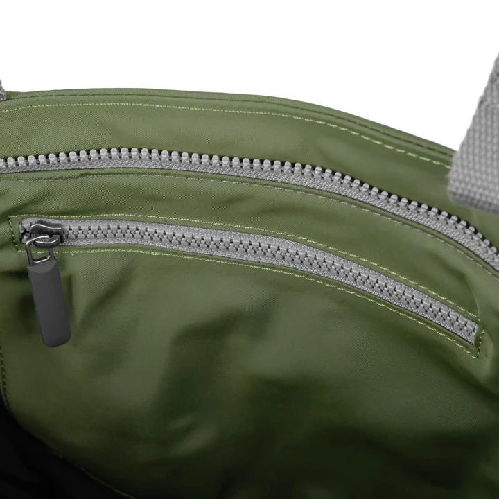 Ori London - Trafalgar Tote B, Avocado Recycled Nylon - Image 4