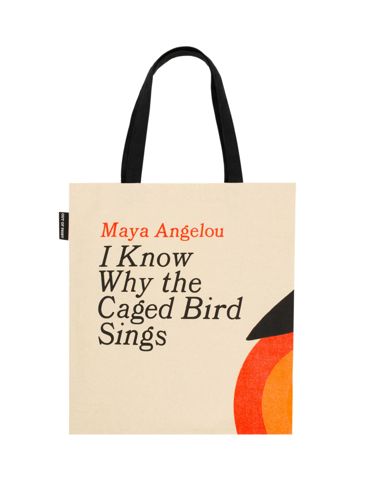 Out of Print - I Know Why The Caged Bird Sings Tote Bag