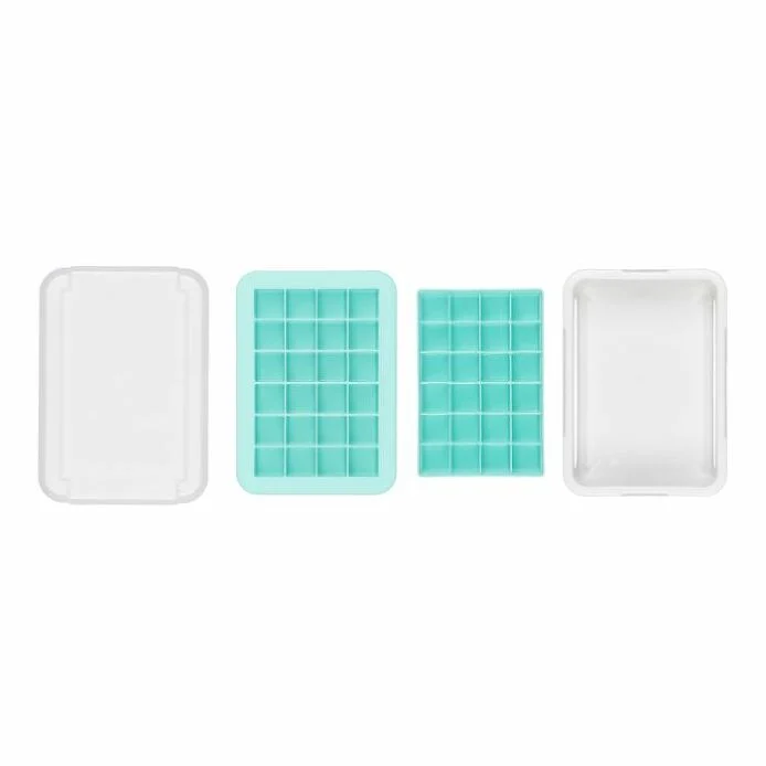 OXO - Covered Silicone Ice Cube Tray, Cocktail Cubes - Image 2