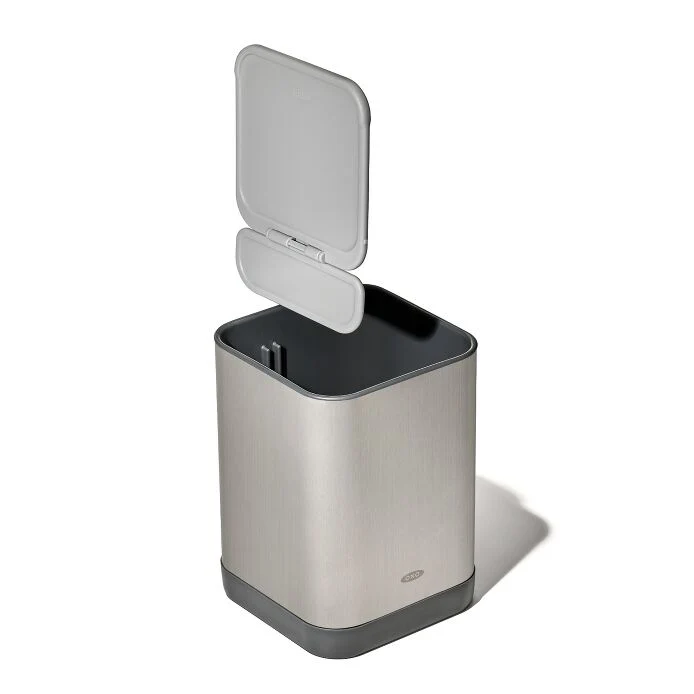 OXO - Good Grips Adjustable Stainless Steel Utensil Holder, Small - Image 2