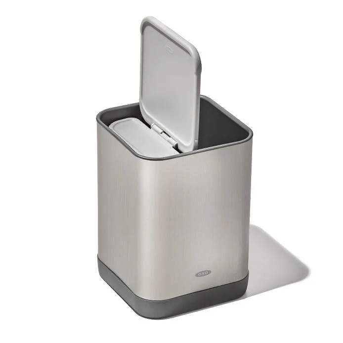 OXO - Good Grips Adjustable Stainless Steel Utensil Holder, Small - Image 3