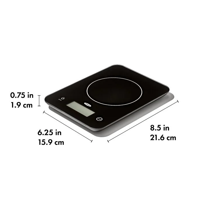 OXO - Good Grips Everyday Glass Food Scale - Image 5