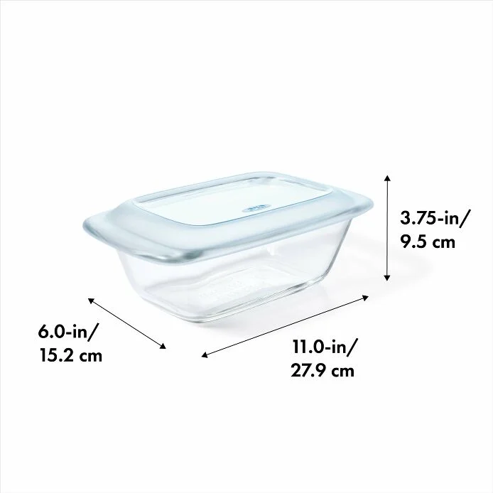 OXO - Good Grips Glass Loaf Pan with Lid - Image 4