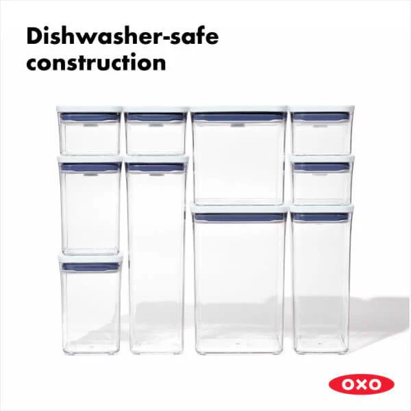 OXO - Good Grips Pop Container, Rectangle Tall, 3.7 Quart - Image 4