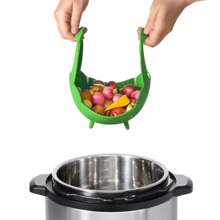 OXO - Good Grips Silicone Pressure Cooker Steamer - Image 3
