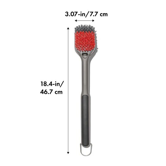 OXO - Nylon Grill Brush for Cold Cleaning - Image 6