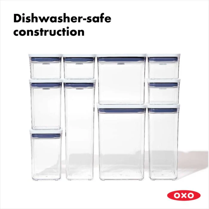 OXO - Pop Container, Big Square Medium, 4.4 Quarts - Image 6