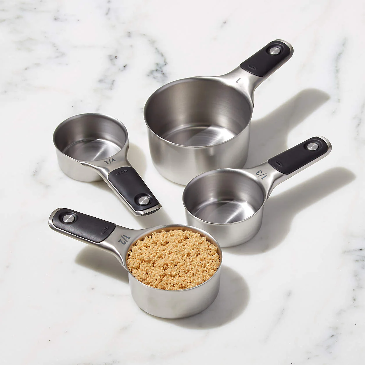 OXO - Stainless Steel Measuring Cups, Set of 4 - Image 5