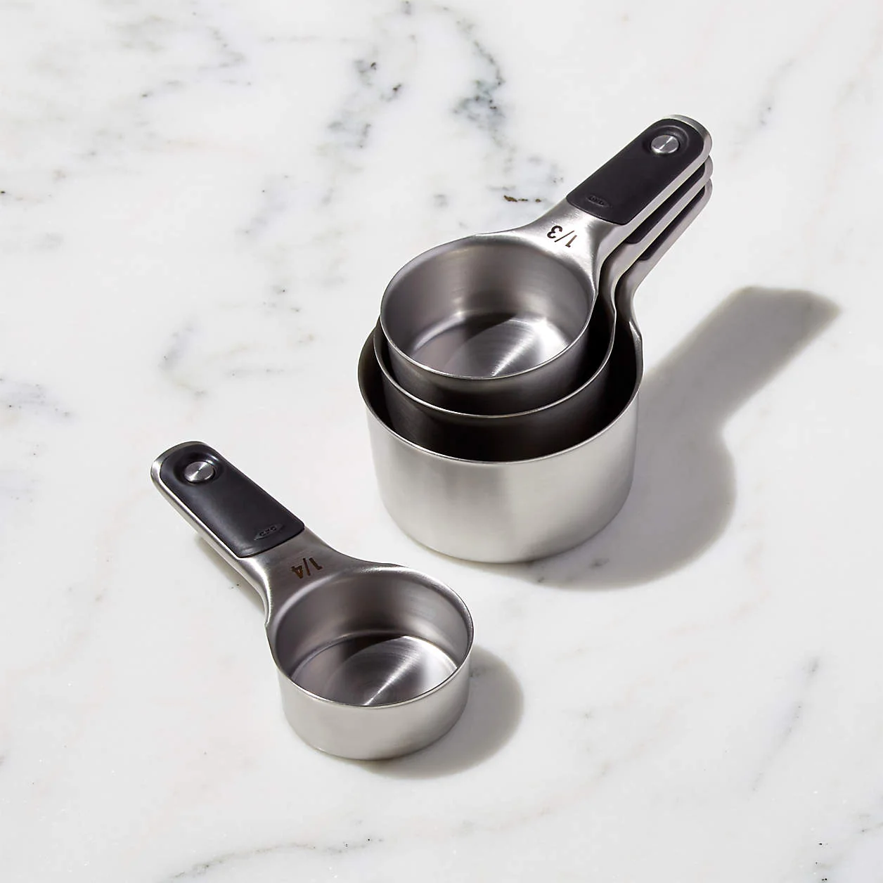OXO - Stainless Steel Measuring Cups, Set of 4 - Image 6